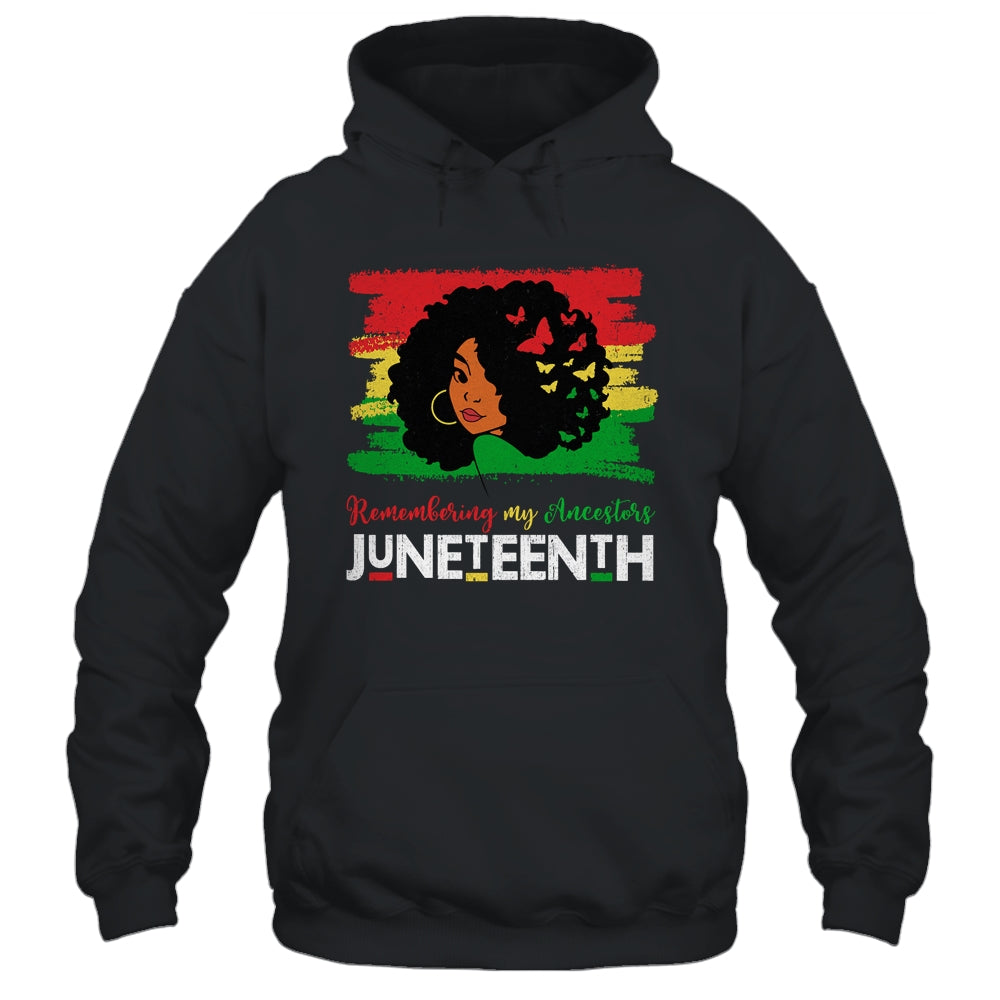 Remembering My Ancestors Juneteenth Black Freedom 1865 Shirt & Tank Top | siriusteestore