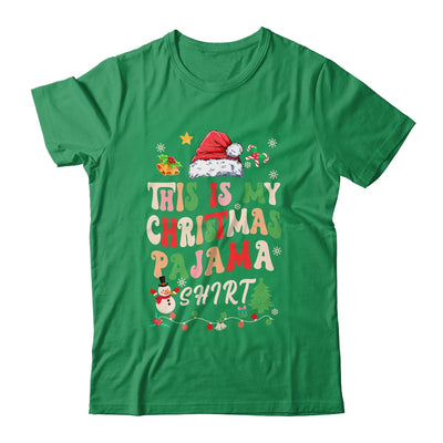 Retro Funny Santa Xmas Men Women This Is My Christmas Shirt & Sweatshirt | siriusteestore