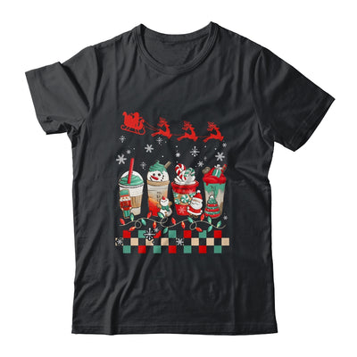 Retro Groovy Christmas Coffee Women Sweets Winter Cozy Xmas Shirt & Sweatshirt | siriusteestore