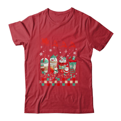 Retro Groovy Christmas Coffee Women Sweets Winter Cozy Xmas Shirt & Sweatshirt | siriusteestore