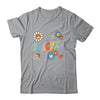 Retro Groovy Flower Teacher For Women Back To School Shirt & Hoodie | siriusteestore