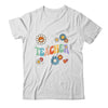 Retro Groovy Flower Teacher For Women Back To School Shirt & Hoodie | siriusteestore