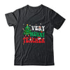 Retro Groovy Teacher Christmas Very Merry Teacher Shirt & Sweatshirt | siriusteestore