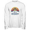 Retro He Is Risen Christian Jesus Christ Religious Easter Shirt & Hoodie | siriusteestore