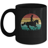 Retro Horse Lover Horseback Riding Cowgirl Western Mug | siriusteestore