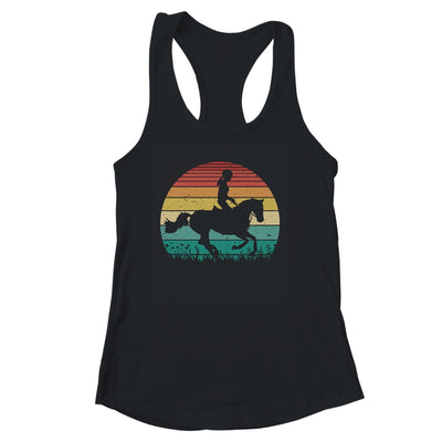 Retro Horse Lover Horseback Riding Cowgirl Western Shirt & Tank Top | siriusteestore
