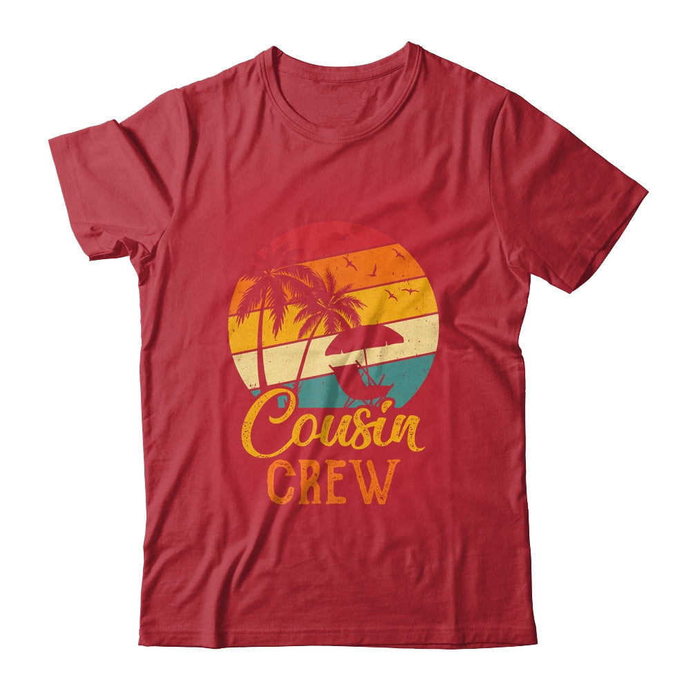 Retro Summer Family Vacation Vintage Beach Cousin Crew Shirt & Tank Top | siriusteestore
