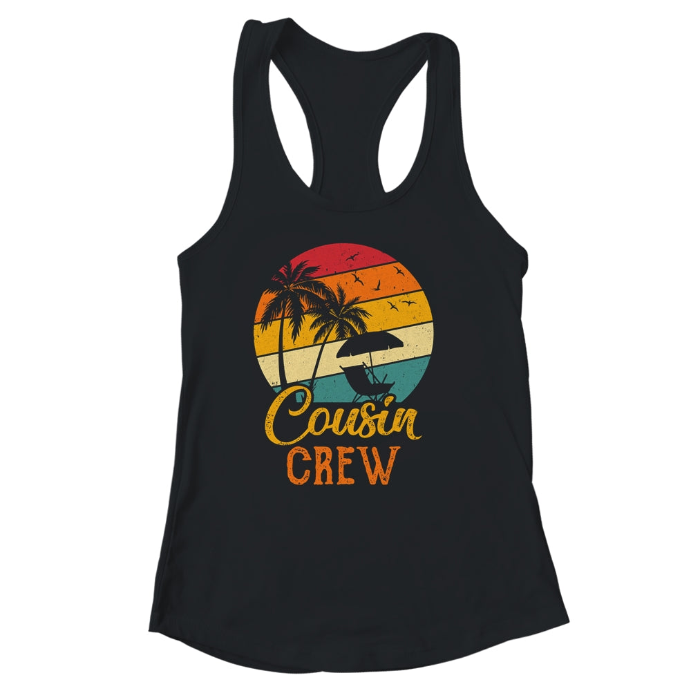 Retro Summer Family Vacation Vintage Beach Cousin Crew Shirt & Tank Top | siriusteestore