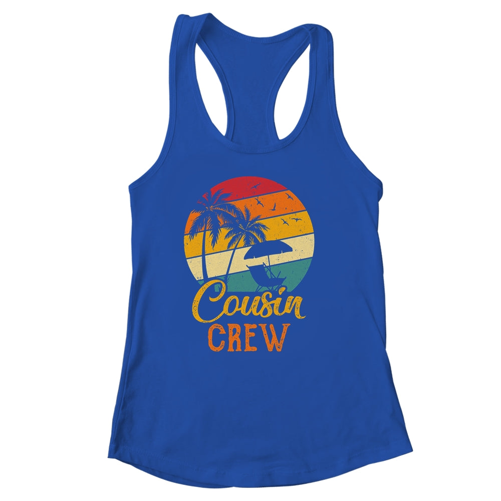 Retro Summer Family Vacation Vintage Beach Cousin Crew Shirt & Tank Top | siriusteestore