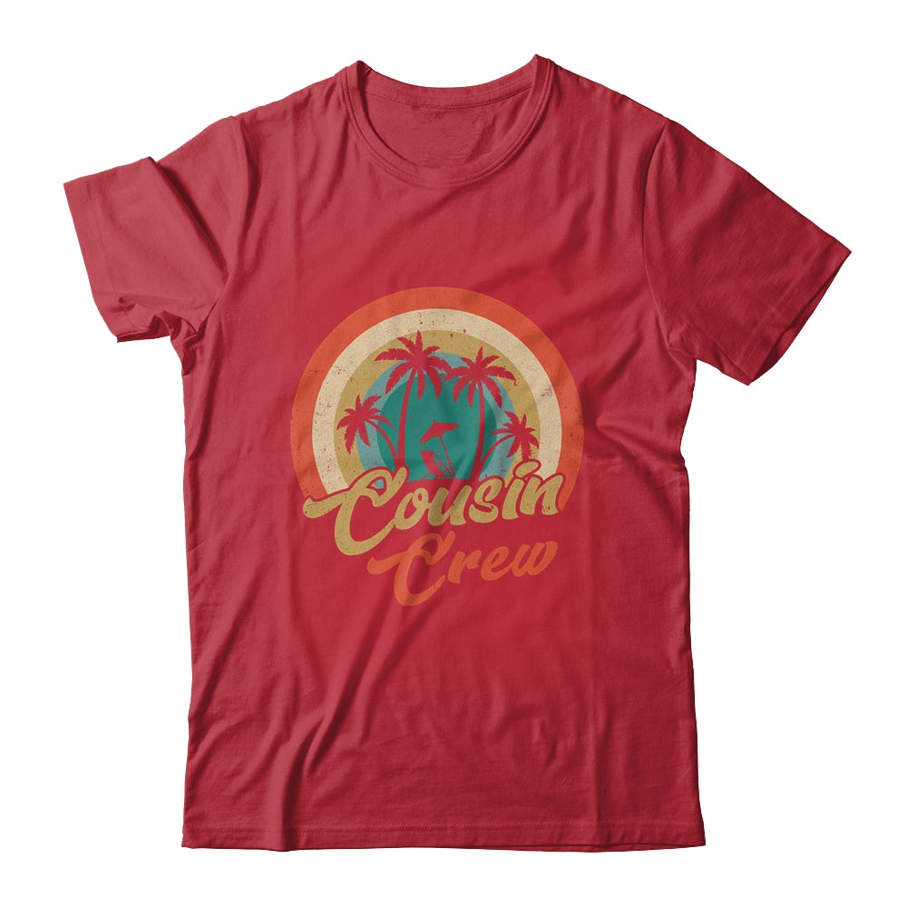 Retro Summer Family Vacation Vintage Rainbow Cousin Crew Shirt & Tank Top | siriusteestore