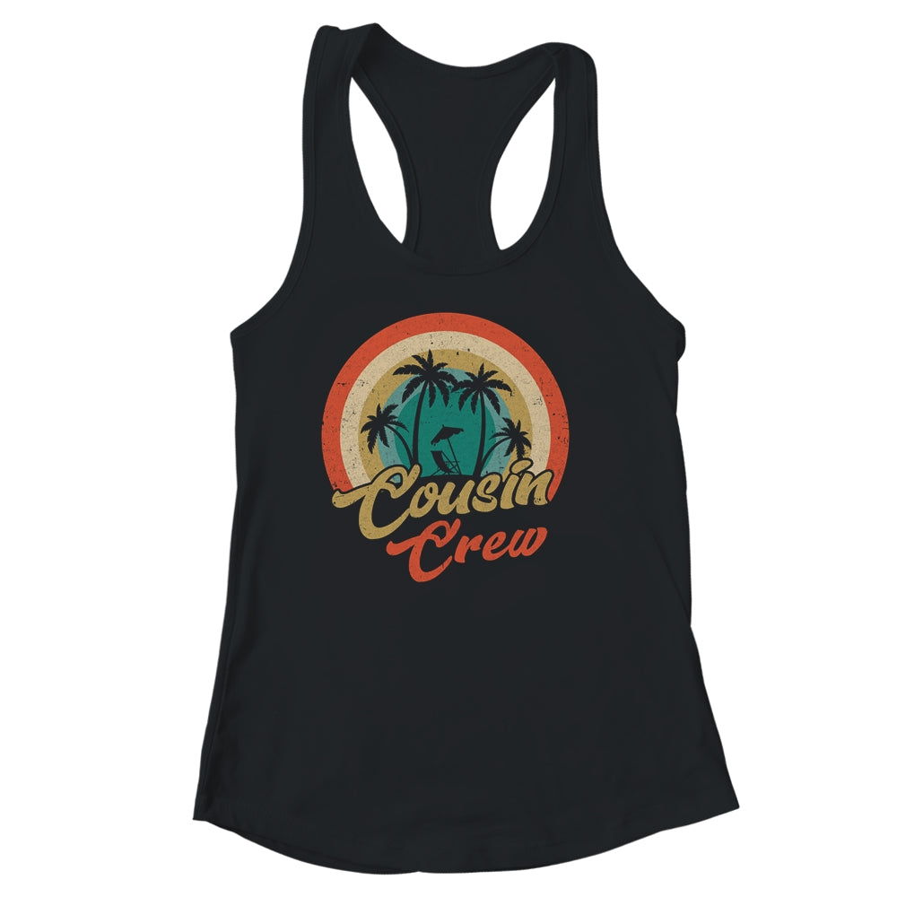 Retro Summer Family Vacation Vintage Rainbow Cousin Crew Shirt & Tank Top | siriusteestore