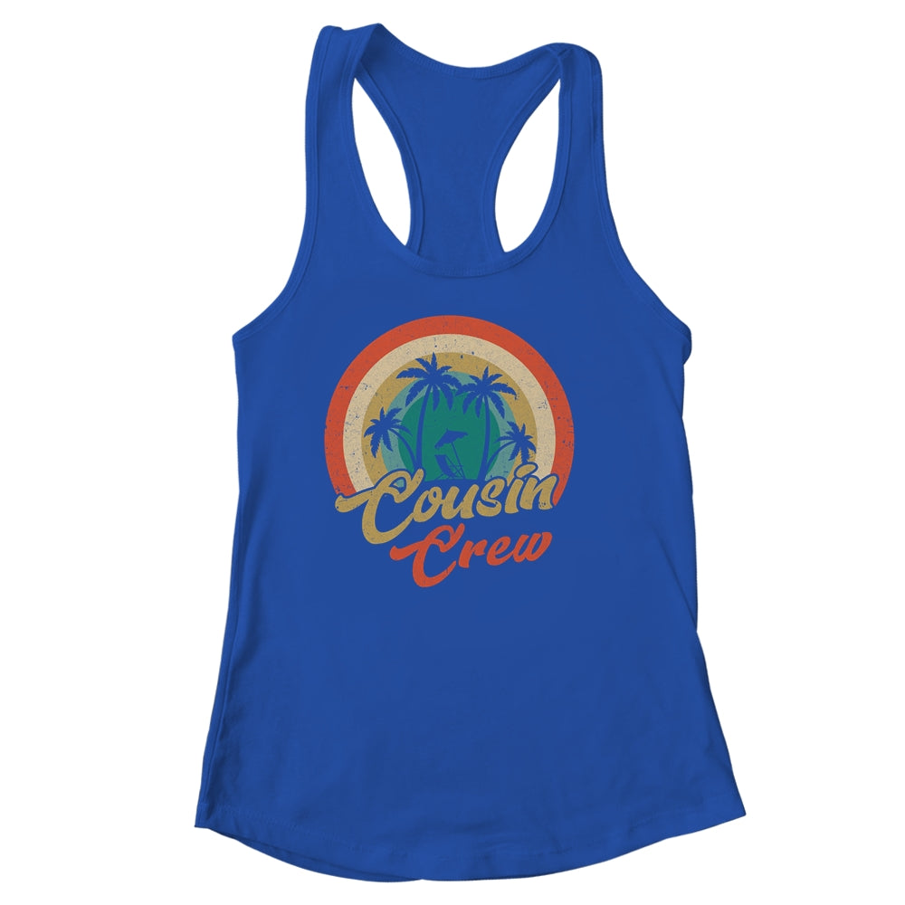 Retro Summer Family Vacation Vintage Rainbow Cousin Crew Shirt & Tank Top | siriusteestore