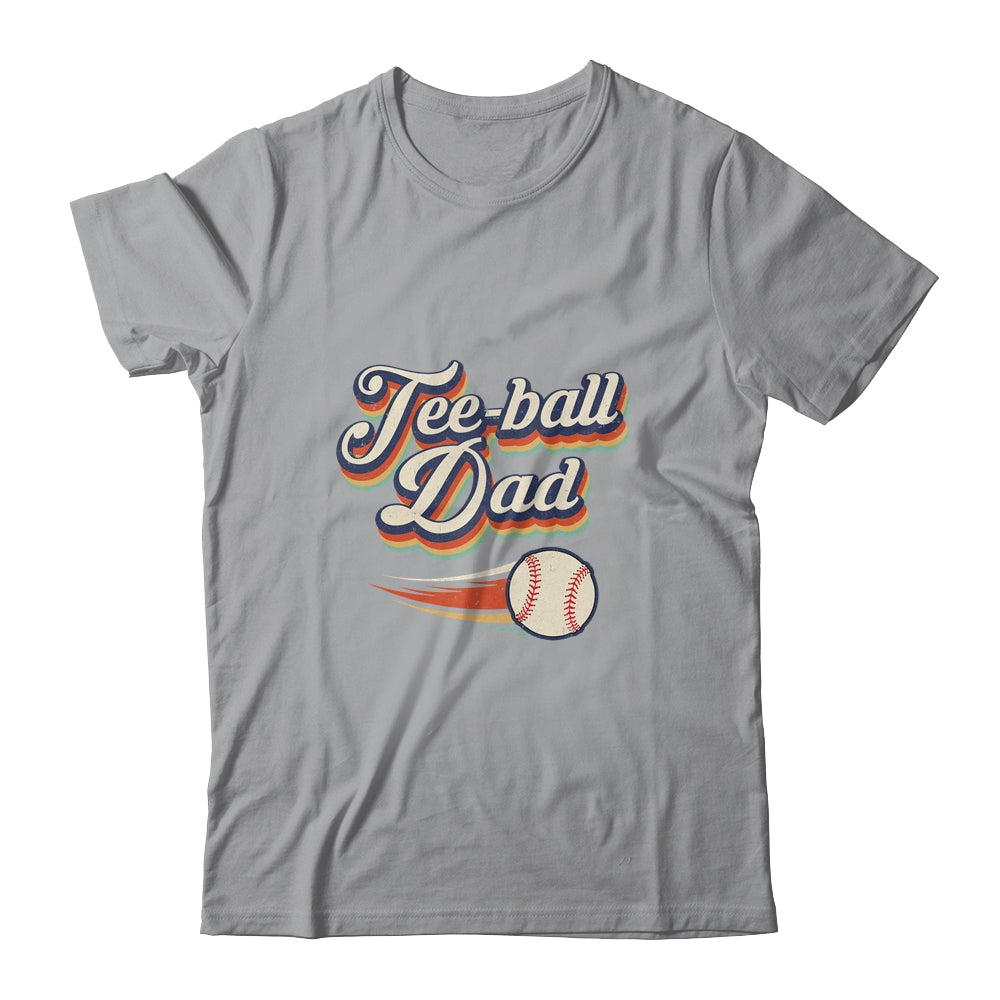 Retro Teeball Dad Funny Vintage Teeball Dad Father's Day Shirt & Hoodie | siriusteestore