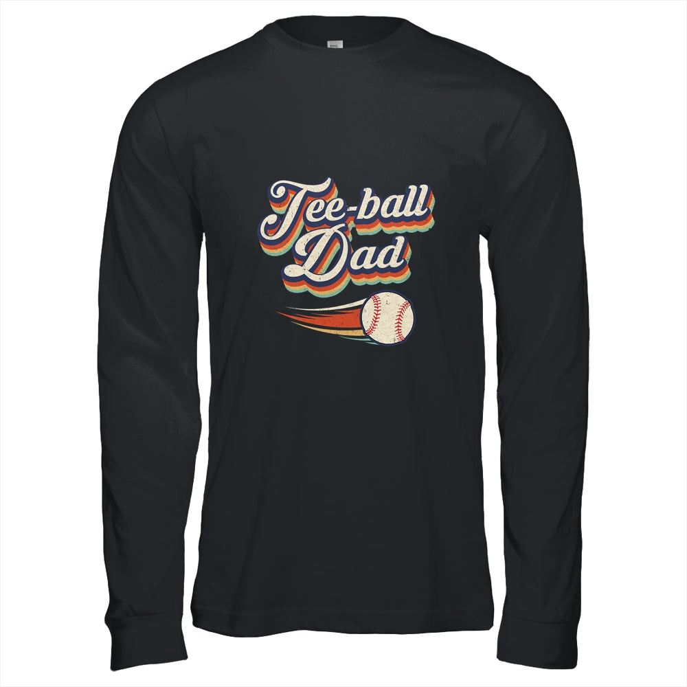 Retro Teeball Dad Funny Vintage Teeball Dad Father's Day Shirt & Hoodie | siriusteestore