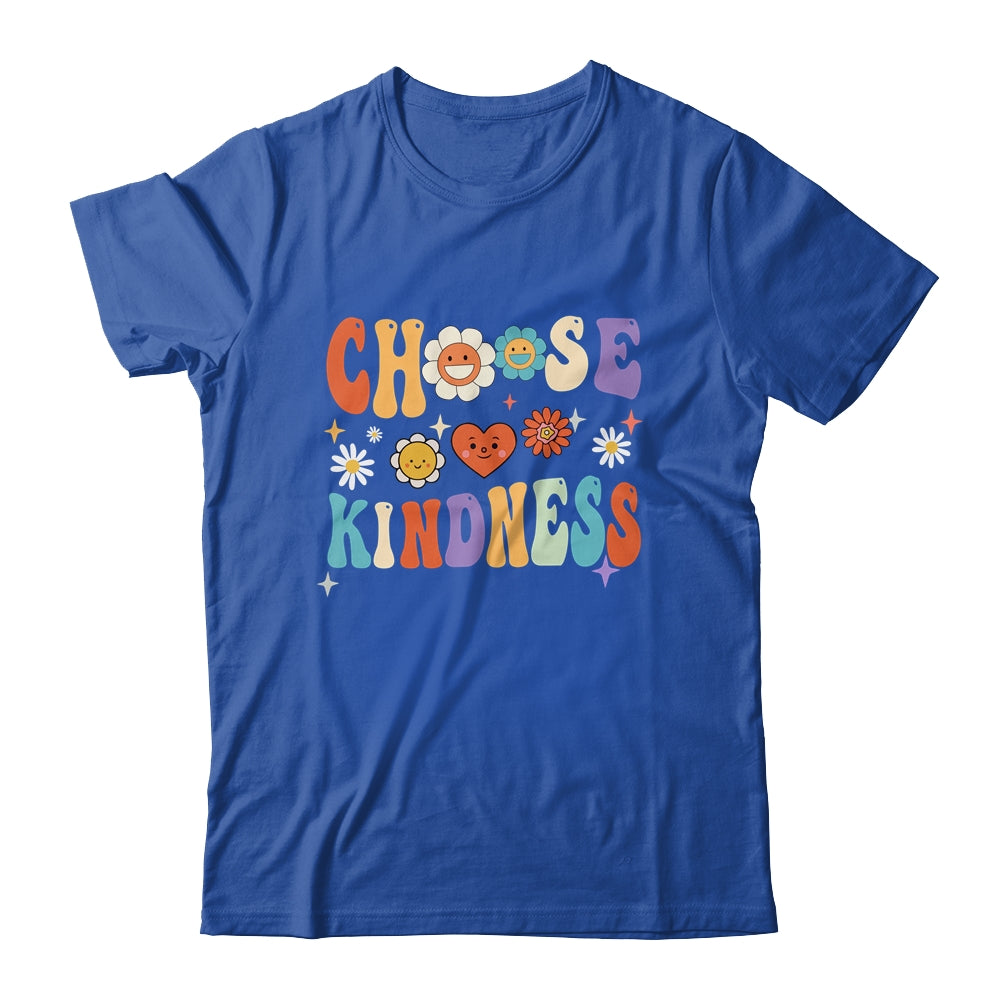 Retro Vintage Choose Kindness Lover Spiritual Women Girls Shirt & Tank Top | siriusteestore