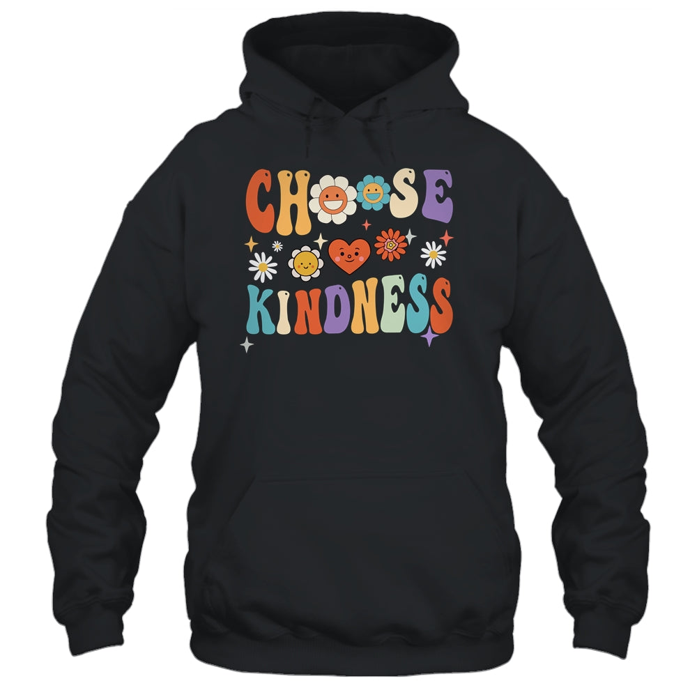 Retro Vintage Choose Kindness Lover Spiritual Women Girls Shirt & Tank Top | siriusteestore