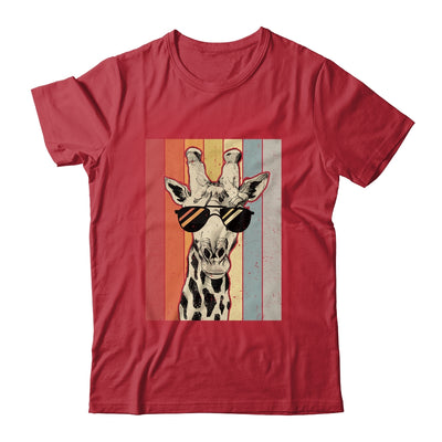Retro Vintage Giraffe Sunglasses Funny Animal Lover Shirt & Hoodie | siriusteestore