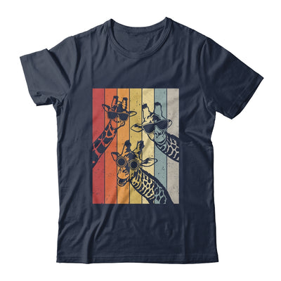 Retro Vintage Giraffe Sunglasses Lover Funny Animal Shirt & Hoodie | siriusteestore