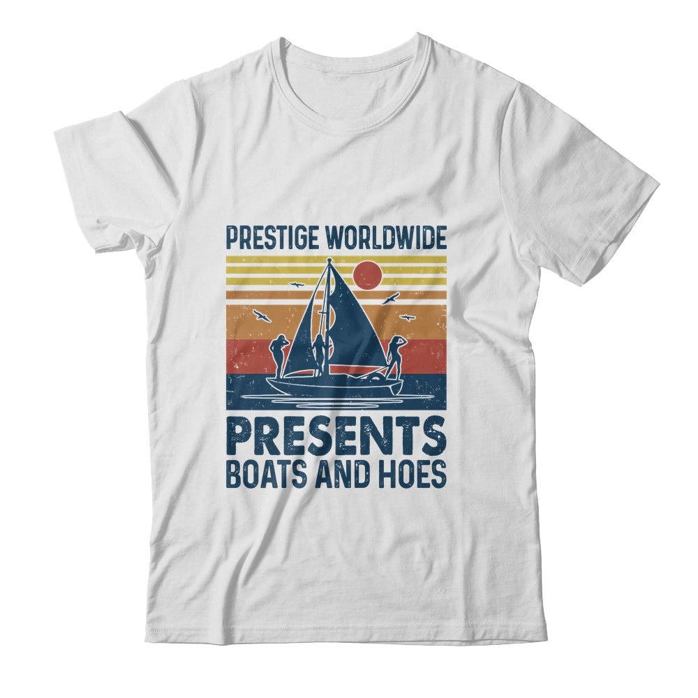 Retro Vintage Prestige Worldwide Boats And Hoes Shirt & Tank Top | siriusteestore