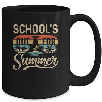 Retro Vintage Style Summer Dress School's Out For Summer Mug | siriusteestore