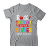 Rock The Test Teacher Test Day Testing Day Funny Teacher Shirt & Hoodie | siriusteestore