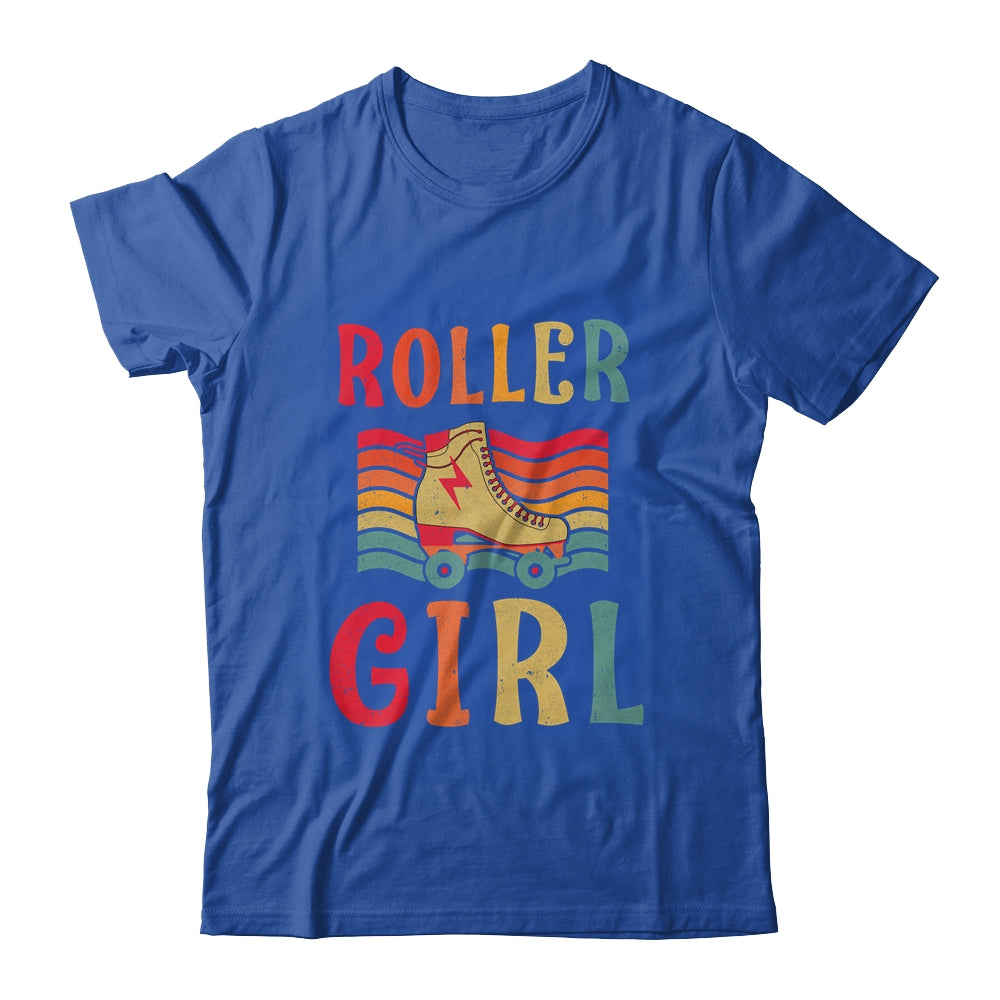 Roller Girl Skater Skating Retro Vintage 70s 80s Skates Shirt & Tank Top | siriusteestore