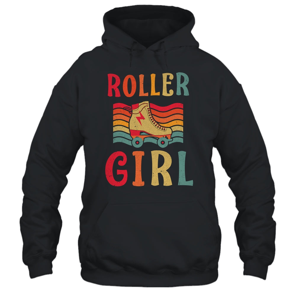 Roller Girl Skater Skating Retro Vintage 70s 80s Skates Shirt & Tank Top | siriusteestore