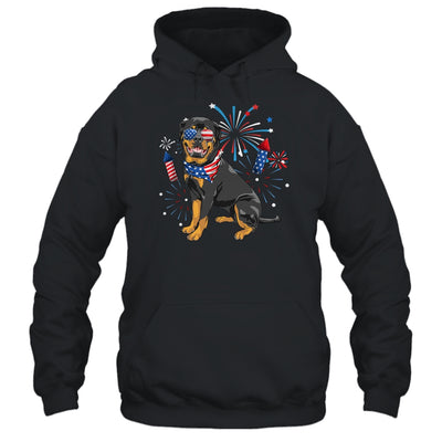 Rottweiler Dog American USA Flag 4th of July Men women Lover Shirt & Tank Top | siriusteestore
