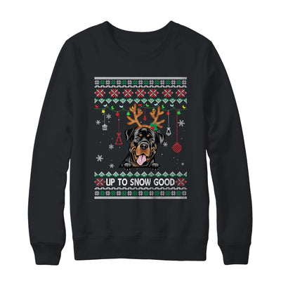 Rottweiler Dog Reindeer Ugly Christmas Xmas Shirt & Sweatshirt | siriusteestore