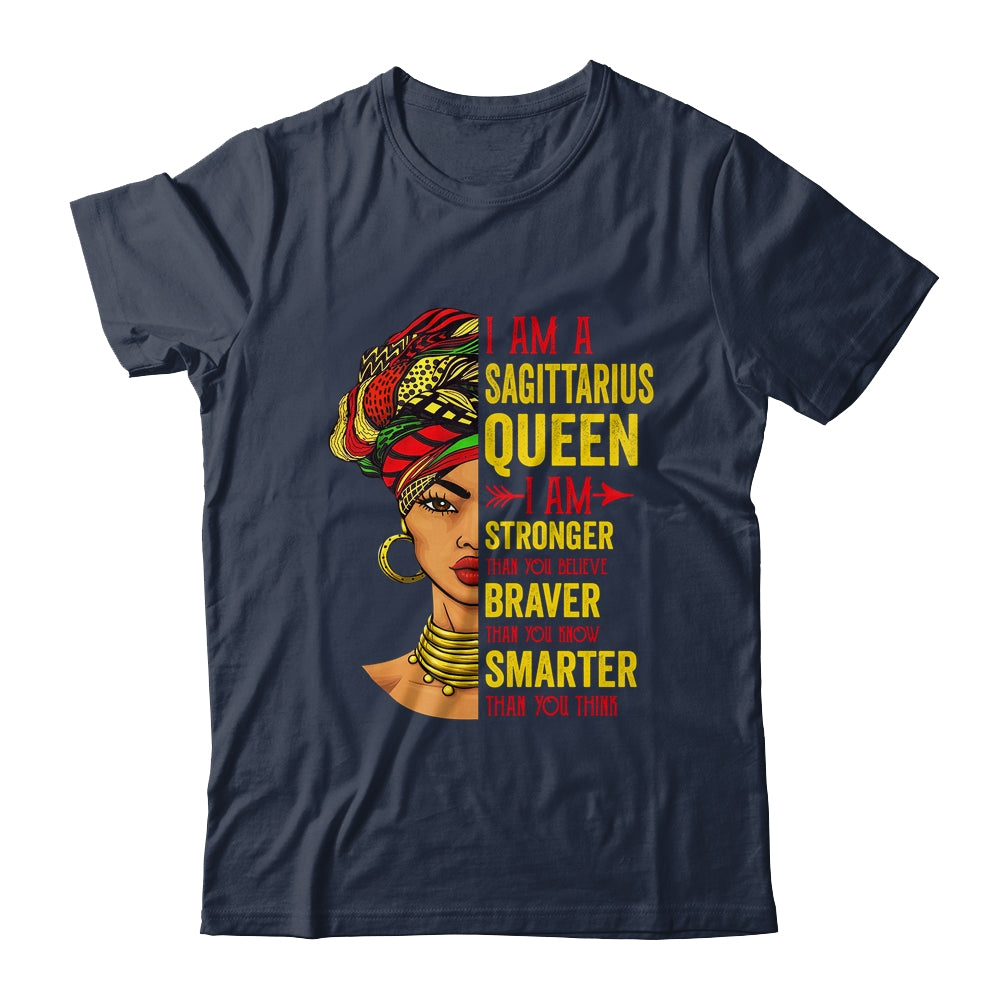Sagittarius Queen I Am Stronger Birthday For Sagittarius Zodiac Shirt & Tank Top | siriusteestore