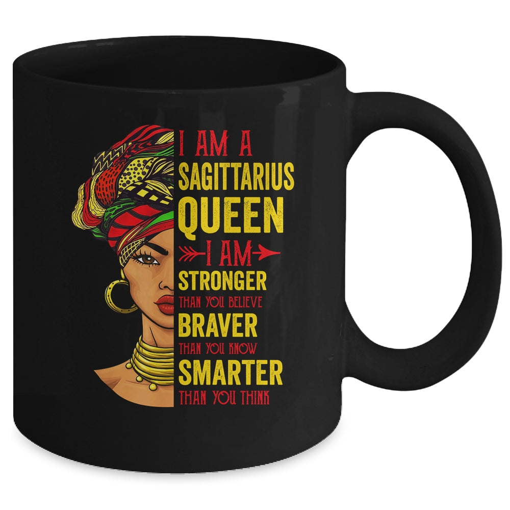 Sagittarius Queen I Am Stronger Birthday For Sagittarius Zodiac Mug | siriusteestore