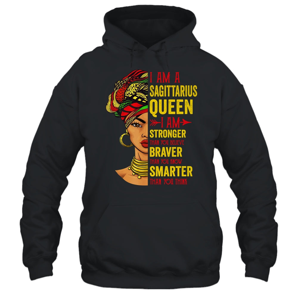 Sagittarius Queen I Am Stronger Birthday For Sagittarius Zodiac Shirt & Tank Top | siriusteestore