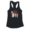 Saint Bernard Dog American USA Flag 4th of July women Lover Shirt & Tank Top | siriusteestore