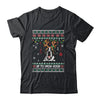 Saint Bernard Dog Reindeer Ugly Christmas Xmas Shirt & Sweatshirt | siriusteestore