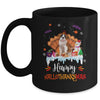 Saint Bernard Happy HalloThanksMas Halloween Christmas Mug | siriusteestore