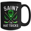 Saint Hat Tricks Leprechaun Lover Hockey St. Patrick's Day Mug | siriusteestore