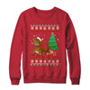 Santa Bearded Dragon Christmas Ugly Xmas Reptile Lover Shirt & Sweatshirt | siriusteestore