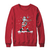 Santa Claus Play Guitar Matching Family Christmas Pajamas Shirt & Sweatshirt | siriusteestore