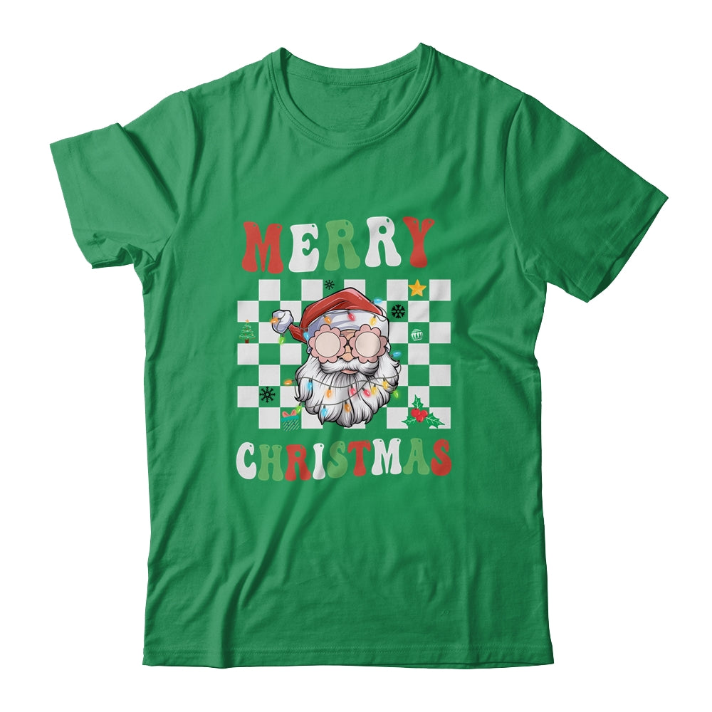 Santa Groovy Merry Christmas Funny Christmas Shirt & Sweatshirt | siriusteestore