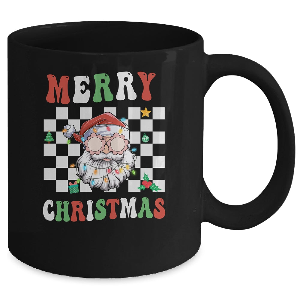Santa Groovy Merry Christmas Funny Christmas Mug | siriusteestore