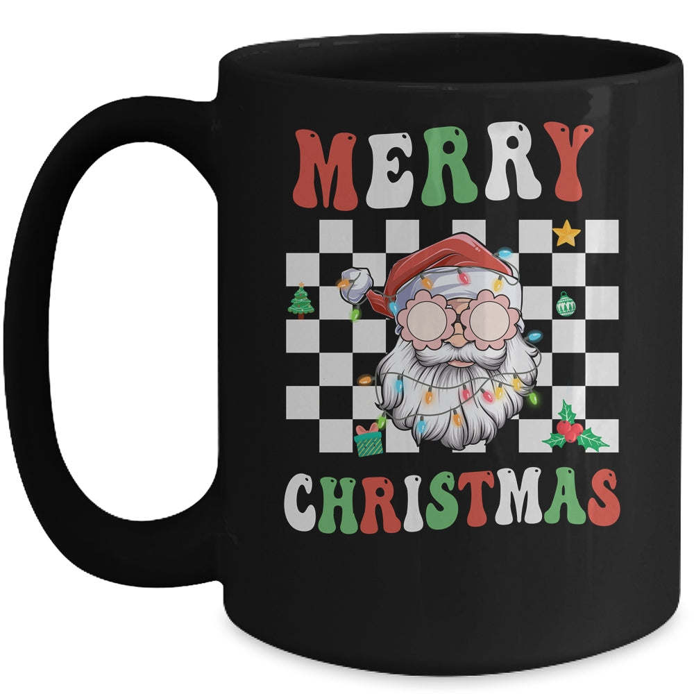 Santa Groovy Merry Christmas Funny Christmas Mug | siriusteestore