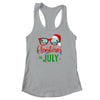 Santa Hat Sunglasses Summer Christmas In July Shirt & Tank Top | siriusteestore