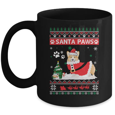 Santa Paws Corgi Merry Christmas Dog Funny Xmas Mug | siriusteestore