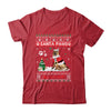Santa Paws German Shepherd Merry Christmas Dog Funny Xmas Shirt & Sweatshirt | siriusteestore
