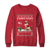 Santa Paws German Shepherd Merry Christmas Dog Funny Xmas Shirt & Sweatshirt | siriusteestore