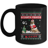 Santa Paws German Shepherd Merry Christmas Dog Funny Xmas Mug | siriusteestore