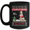 Santa Paws Labrador Merry Christmas Dog Funny Xmas Mug | siriusteestore