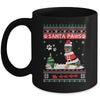 Santa Paws Rottweiler Merry Christmas Dog Funny Xmas Mug | siriusteestore