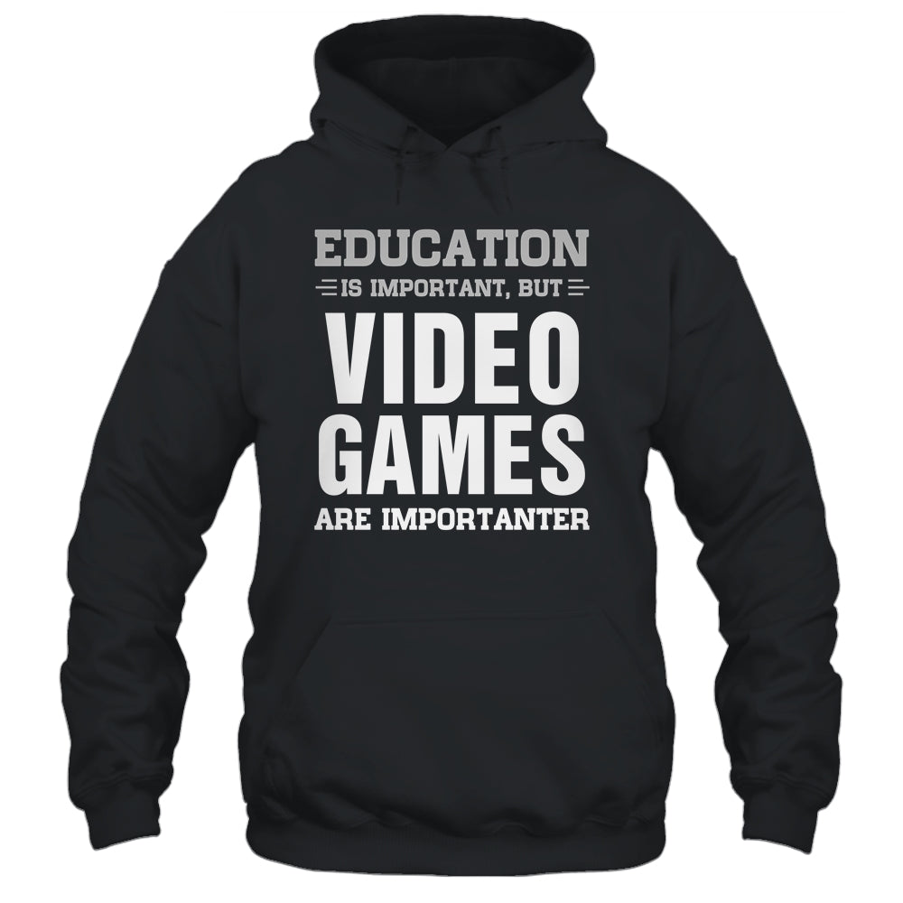 Sarcastic Funny For Gamers Boys Men Video Games Shirt & Hoodie | siriusteestore
