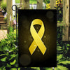 Sarcoma Awareness Flag Yellow Ribbon | siriusteestore